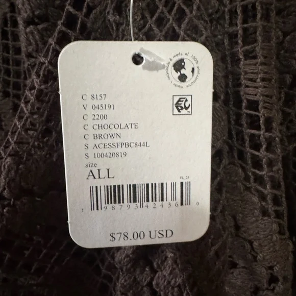 FREE PEOPLE Off The Coast Crochet Layer CARDIGAN - Picture 12 of 14